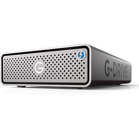 サンディスクプロフェッショナル 外付けHDD 4TB G-DRIVE PRO Thunderbolt 3 Mac向け タイムマシン対応 メーカー5年保証 SDPH51J-004T-SBAAD 国内正規代理店品