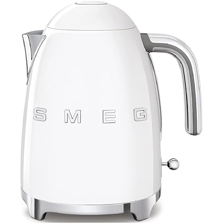 【日本正規品】SMEG スメッグ 電気ケトル (1.7L) (ホワイト)
