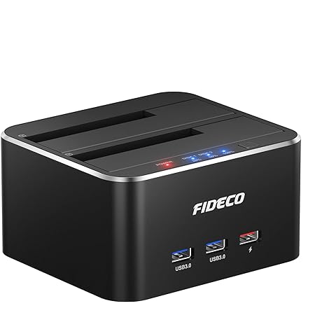 RAID機能付きハードディスクボックス2.5インチUSB3.0HDDエンクロージャコンピュータ用品K25272ブラック