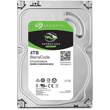 Seagate Exos 7E10 SATA 512N CMR 内蔵ハードディスク 3.5″ 2TB 5年保証 正規代理店品 ST2000NM000B