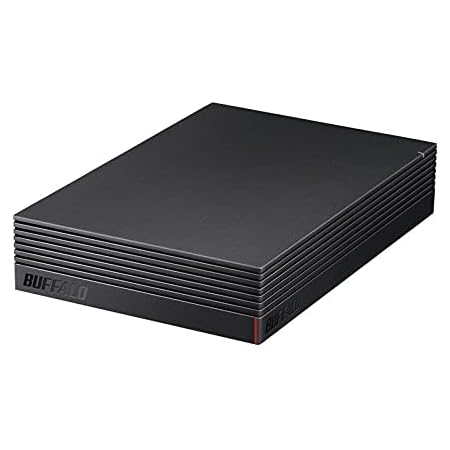 バッファロー HD-EDS4U3-BE パソコン&テレビ録画用 外付けHDD メカニカルハードデイスク 4TB
