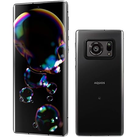 SHARP SIMフリースマホ AQUOS R6 ブラック