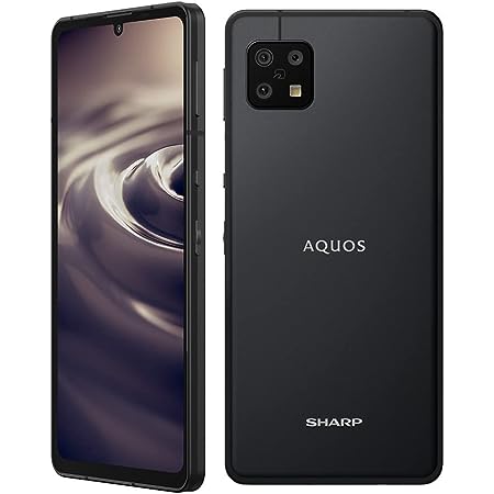 SHARP SIMフリースマホ AQUOS R6 ブラック