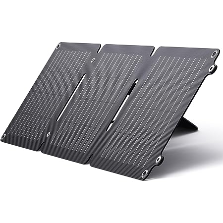 FlexSolar ソーラーパネル 10W USB出力ポート 5v 2a 小型 折りたたみ式 単結晶セル IP67 防水防塵 ハイキング、災害時にも最適 iPhone/iPad/Android各機種対応