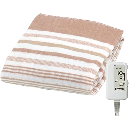電気毛布腰と肩の電気加熱ブランケット140 * 80cmの高速加熱機能電気毛布 ブランケット、自動シャットオフと洗濯機で洗ミルクティーの色