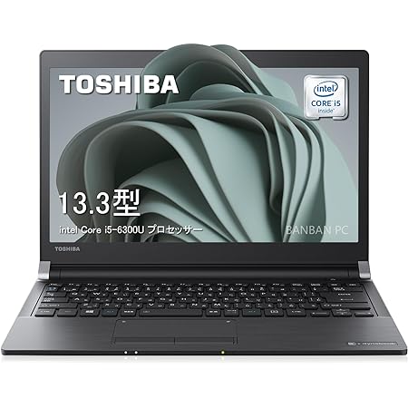 東芝 ノートPC R73/13.3型/Win 11 Pro/MS Office H&B 2019/Celeron 3855U/WEBカメラ/wajunのWIFI/Bluetooth/HDMI/8GB/256GB SSD (整備済み品)