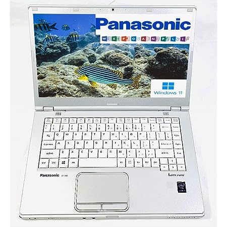 パナソニック ノートパソコン Panasonic CF-LX4 第五世代Core i5-5300M 2.3GHz/MS Office 2019/Win 11/DVDスーパーマルチ/14インチ/Bluetooth/USB3.0/中古(整備済み品) 8GB SSD 480GB