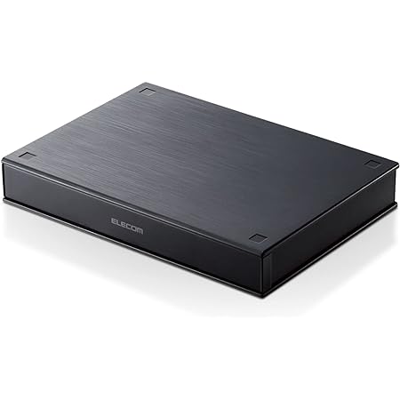 エレコム ポータブルHDD ハードディスク 1TB PC/テレビ録画用 USB3.2(Gen1) ブラック ELP-PTV010UBK