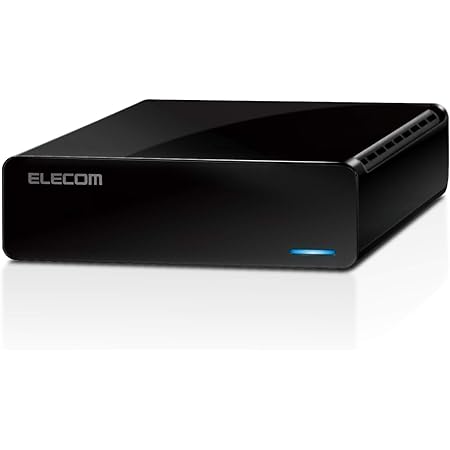 エレコム ポータブルHDD ハードディスク 1TB PC/テレビ録画用 USB3.2(Gen1) ブラック ELP-PTV010UBK