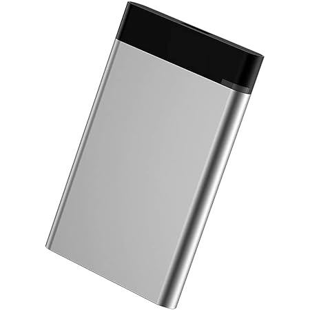 外付けハードディスク 大容量 外付けHDDUSB3.0 ケース ブラック (外付けHDD_USB3.0_500GB)（整備済み品）