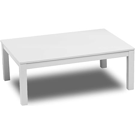 こたつ コタツ テーブル 長方形 即暖 速暖 一年中使える チャーリーⅡ ホワイト シンプル モダン オールシーズン 白色 (幅105cm)