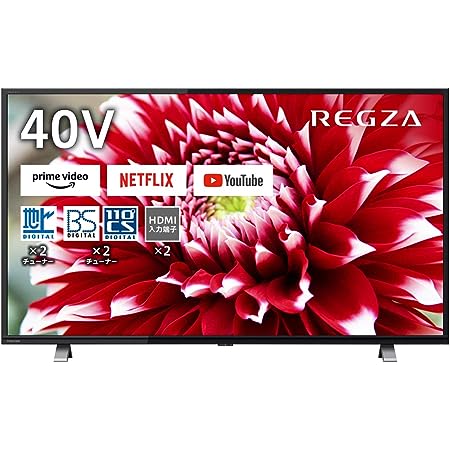 【Amazon.co.jp 限定】TCL 40V型 フルハイビジョン スマートテレビ 40S516 (Android TV)外付けHDDで裏番組録画対応 黒