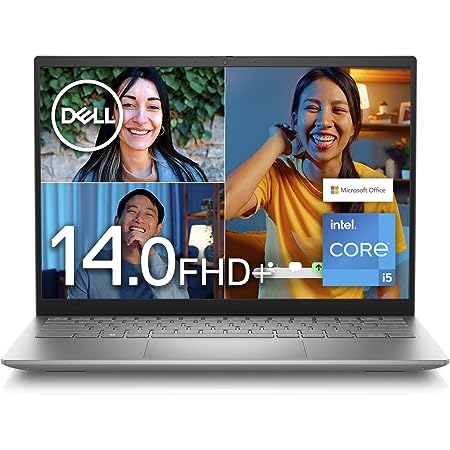 Dell Inspiron 14 5420 ノートパソコン MI554A-CHHB プラチナシルバー(Intel 12th Gen Core i5-1235U,8GB,256GB SSD,14インチFHD+,Microsoft Office Home&Business 2021)
