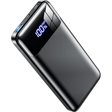 モバイルバッテリー 大容量 30000mAh 20W 急速充電 PD3.0 & QC3.0対応 VEEKTOMX Type-C入出力 3USB出力ポート 4台同時充電 パススルー機能 LCD残量表示 モバイル・バッテリー 30000 スマホ充電器 携帯充電器 モバイル充電器 電熱ベスト充電対応 防災グッズ iPhone iPad Android対応 PSE認証済 ブラック