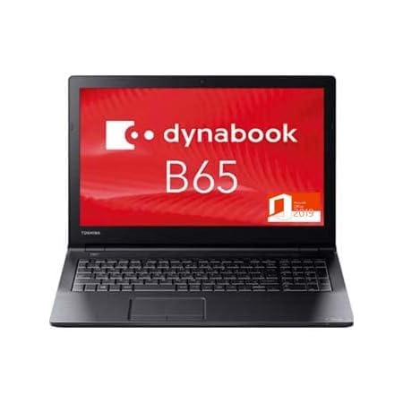 東芝 Dynabook B65/B /MS Office 2019 H&B/第6世代Core i5-6200 2.3GHz／16GBメモリ／SSD256GB／Ｗebカメラ／DVDマルチ／Win10/中古パソコン (16GB・SSD256GB, Corei5) (整備済み品)