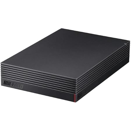バッファロー HD-EDS6U3-BE パソコン&テレビ録画用 外付けHDD 6TB メカニカルハードデイスク
