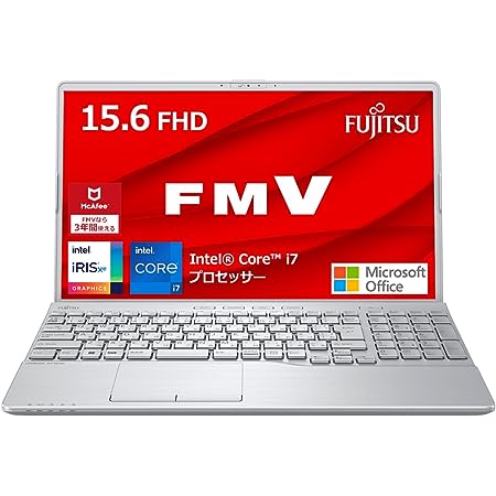 【公式】 富士通 ノートパソコン FMV LIFEBOOK WA3/G2 (MS Office 2021/Win 11/15.6型/Core i7/16GB/256GB SSD/スーパーマルチドライブ) AHシリーズ AZ_WA3G2_Z044