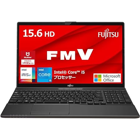 【公式】 富士通 ノートパソコン FMV LIFEBOOK WA3/G2 (MS Office 2021/Win 11/15.6型/Core i7/16GB/256GB SSD/スーパーマルチドライブ) AHシリーズ AZ_WA3G2_Z044