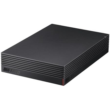 バッファロー HD-EDS8U3-BE パソコン&テレビ録画用 外付けHDD 8TB メカニカルハードデイスク