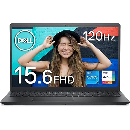 Dell Inspiron 15 3520 ノートパソコン NI335A-CNHBB カーボンブラック(Intel 12Gen Core i3-1215U,8GB,256GB SSD,15インチFHD,Microsoft Office Home&Business 2021)