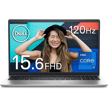 Dell Inspiron 15 3520 ノートパソコン NI355A-CNLB カーボンブラック(Intel 12Gen Core i5-1235U,8GB,512GB SSD,15インチFHD)
