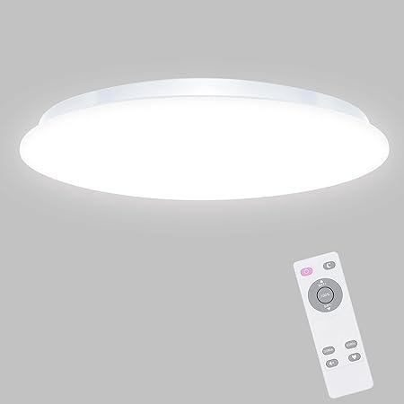 【節電対策】ORALUCE LEDシーリングライト 6~8畳(日本照明工業会基準) 36W 3600lm 調光調色照明器具 天井 LEDライト リモコン付き OFFタイマー メモリ機能 常夜灯モード PSE認証 日本語取扱説明書付