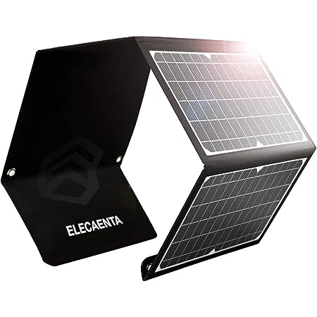 FlexSolar ソーラーパネル 40W ソーラーチャージャー usb3出力ポート防水防塵 DC/PD40W/QC3.0急速充電 ポータブル電源/iPhone/Android対応