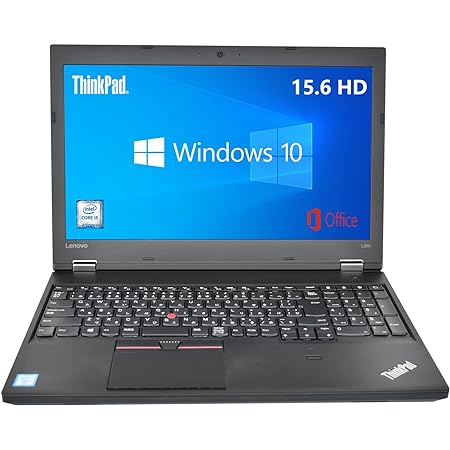 レノボ ノートパソコン ThinkPad L570 15.6型 Core i3/Office/Dual Band/Bluetooth/Mini DP/SDカード/日本語キーボード (整備済み品) 8GB SSD 240GB Win 11 Pro