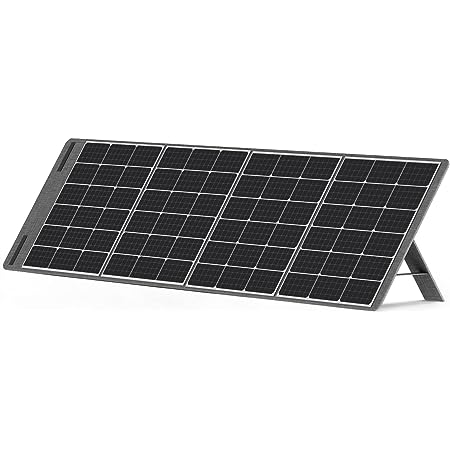 EcoFlow ソーラーチャージャー 110W ソーラーパネル 単結晶 高変換効率 折りたたみ式 IP68防水防塵 薄型 ソーラー充電器 防災 12ヶ月保証