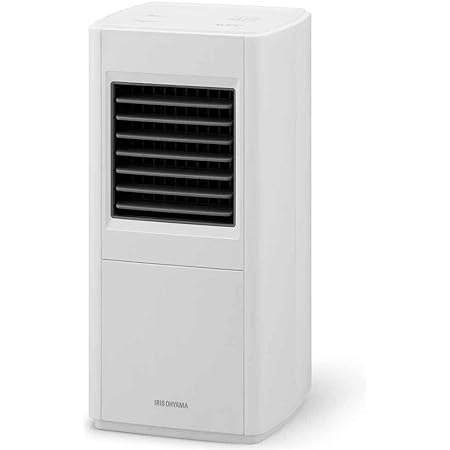 アイリスオーヤマ セラミックファンヒーター セラミックヒーター スリム 大風量 暖房器具 コンパクト ACH-S12A-W ホワイト
