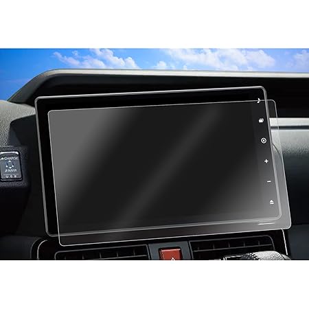 SKTU ダイハツ NMZN-Z72DS 10インチ ムーヴ キャンバス ナビ専用フィルム 新型 ナノテクノロジー 液晶保護フィルム スムースタッチ 反射防止 キズ防止 汚れ防止 ダイハツ アクセサリー 気泡ゼロ 自己吸着タイプ ナビ保護シート 2枚セット