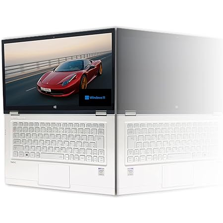 NEC ノートパソコン VK23TG/13.3型/Windows 11/MS Office H&B 2019/第6世代Core i5-6200U/メモリ 8GB/SSD 256GB/無線WIFI/USB 3.0/HDMI/WEBカメラ/タッチパネル/初期設定済 (整備済み品)