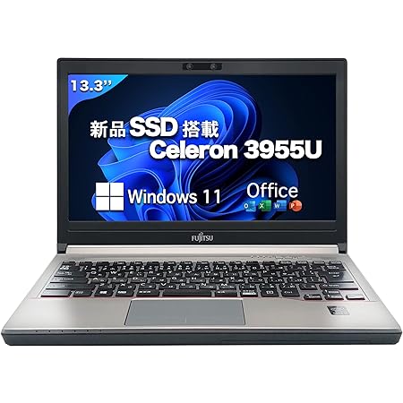 パソコン ノート office付き 13.3インチ PR637シリーズ 第7世代Core i5 初期設定済み ノートパソコン Windows11搭載 WIFI/HDMI/マウス付属 初心者向け/学生向け ノートPCメモリ 8GB 高速SSD 256GB(整備済み品)