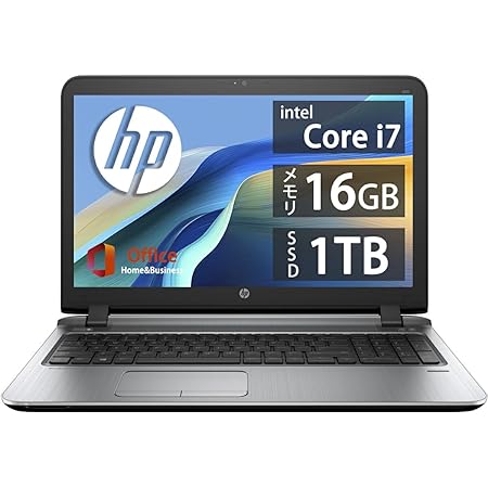 エイチピー ノートPC ZBook G4/15.6型フルHD/Win 11 Pro/MS Office H&B 2019/Core i7-7700HQ/WEBカメラ/wajunのWIFI/Bluetooth/HDMI/Type-C/16GB/512GB SSD (整備済み品)