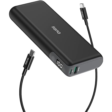 UGREEN PD3.1 モバイルバッテリー 【145W 高出力 25000mAh 大容量 3ポート USB-C×2 USB-A×1 単ポート140W高出力・入力65Ｗ対応】 パススルー機能搭載 低電流モード搭載 USB-C to USB-Cケーブル付き PSE技術基準適合 MacBook Windows PC iPad Pro iPhone Galaxy Android スマートフォン ノートPC 各種 その他機器対応 PB205