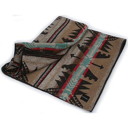 ペンドルトン ブランケット ツイン アロウフライト ネイビー (Pendleton Blanket Twin Arrow Flight Navy) 167cm×233㎝