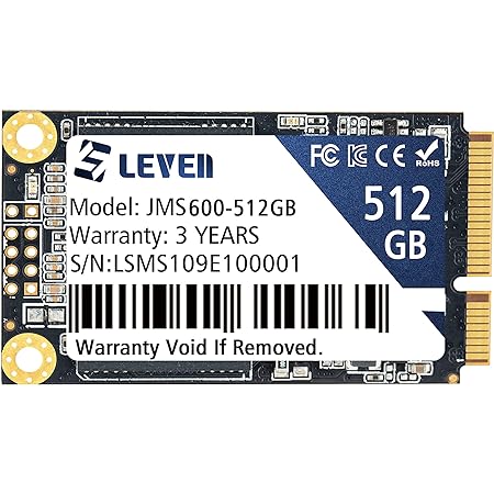SUNEAST SSD 内蔵SSD 512GB SE900 Msata Solid State Drive SSD mSATA ミニ ハードディスク 3.0 6Gb/s 3D NAND採用 サンイースト 国内3年保証 SE900MSA3-512G