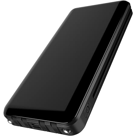モバイルバッテリー 携帯充電器 小型モバイル・バッテリー 10000mAh 大容量 PD22.5W急速充電 軽量 薄型 iPhone 14 Pro Max 13 12 11 X XS iPad Samsung Xiaomi OPPO Sony Xperia 対応 (Black)