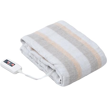 [山善] 電気毛布 電気敷き毛布 140×80cm プログラムタイマー付き 本体丸洗い可能 YMS-PT32