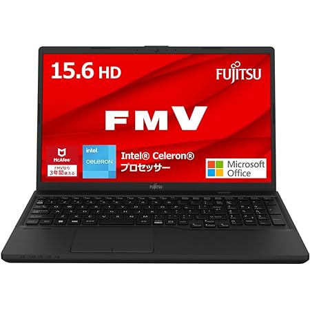 【公式】 富士通 ノートパソコン FMV LIFEBOOK WA1/G3 (MS Office 2021/Win 11/15.6型/Intel Core i5/8GB/SSD 512GB/スーパーマルチドライブ) AHシリーズ FMVWG3A153_AZ