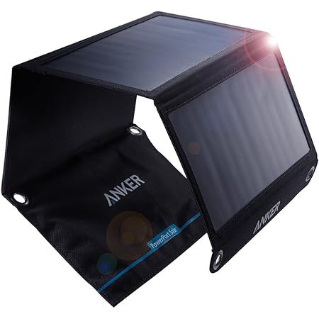 Anker Solix PS30 Portable Solar Panel (2ポート 小型ソーラーパネル)【合計最大出力27W / IP65対応 防水 防塵/PowerIQ 搭載】防災 キャンプ アウトドア iPhone iPad Galaxy Android