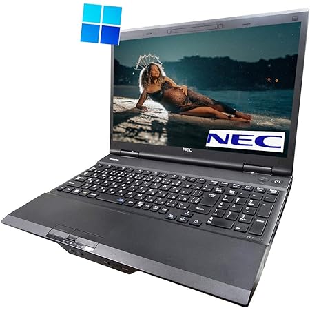 NECノートパソコンVersaPro Vシリーズ/15.6型/MS Office H&B 2019/Win 10/第4世代Core i5 /8GBメモリ/128GB SSD/カメラ内蔵/NidiraのWIFI/HDMI/Bluetooth/DVD/中古ノートパソコン (メモリ8GB SSD:128GB) (整備済み品)