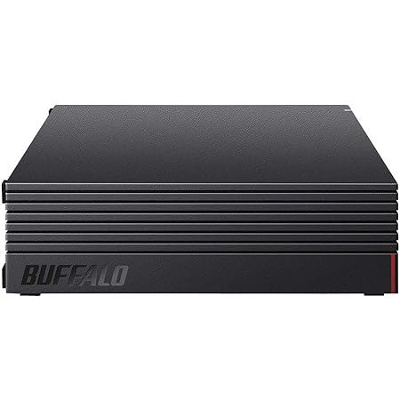 バッファロー HD-EDC8U3-BA USB 3.2(Gen1) 対応 高性能CMR HDD採用 HDD 8TB