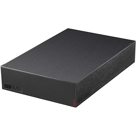 バッファロー 外付けハードディスク 6TB テレビ録画 USB3.2(Gen1)対応 外付けHDD HDV-LLDC6U3BA/N