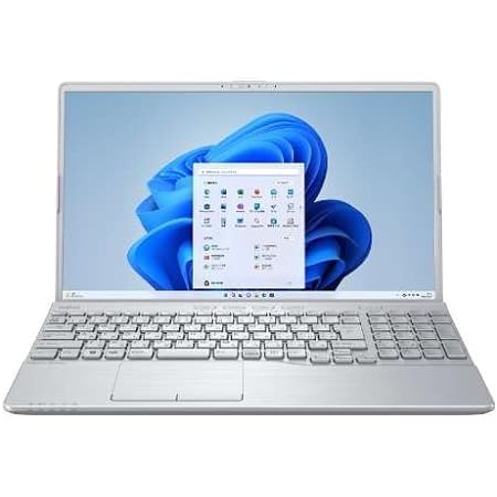 富士通 FUJITSU ノートパソコン FMV LIFEBOOK AH50/H1 ファインシルバー FMVA50H1S [15.6型 /Windows11 Home/AMD Ryzen 7 /メモリ：16GB /SSD：256GB /Office HomeandBusiness ]