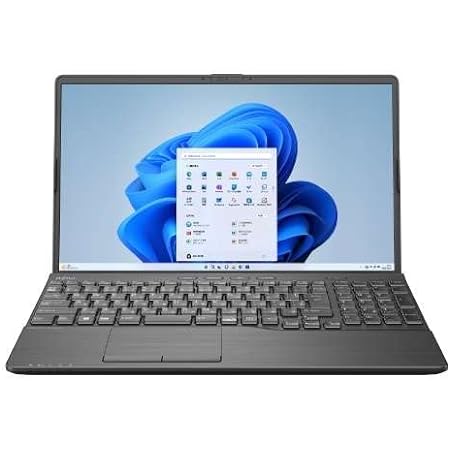 富士通 FUJITSU ノートパソコン FMV LIFEBOOK AH50/H1 ファインシルバー FMVA50H1S [15.6型 /Windows11 Home/AMD Ryzen 7 /メモリ：16GB /SSD：256GB /Office HomeandBusiness ]