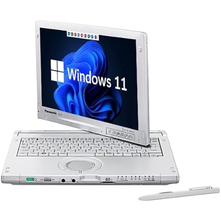 Pana sonic 2in1ノートPC CF-XZ/12型2K液晶(2160×1440)/タッチパネル/Win 11 Pro/MS Office 2019 H&B/Core i5-7300U/WEBカメラ/wajunのWIFI/Bluetooth/HDMI/8GB/256GB SSD (整備済み品)