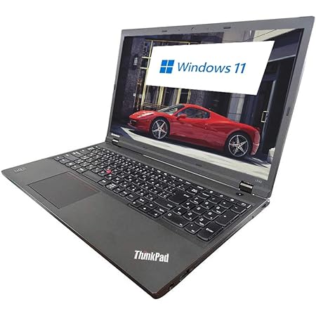 Lenovo ThinkPad L540 ■MS Office 2019 / Win11 Pro / 第4世代Core i5 / 8GBメモリ / SSD:256GB / 15.6インチ / WiFi/Bluetooth/DVD (整備済み品)